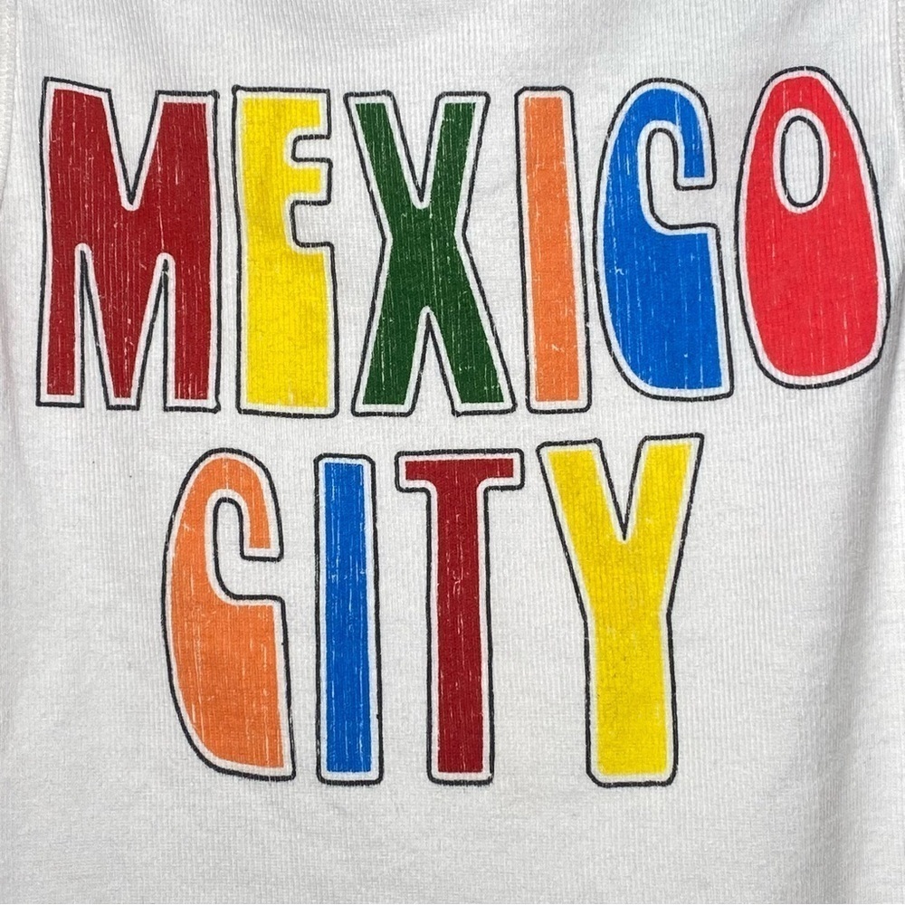 Chaser Ribbed Cropped Mexico City Tank - Picture 5 of 6